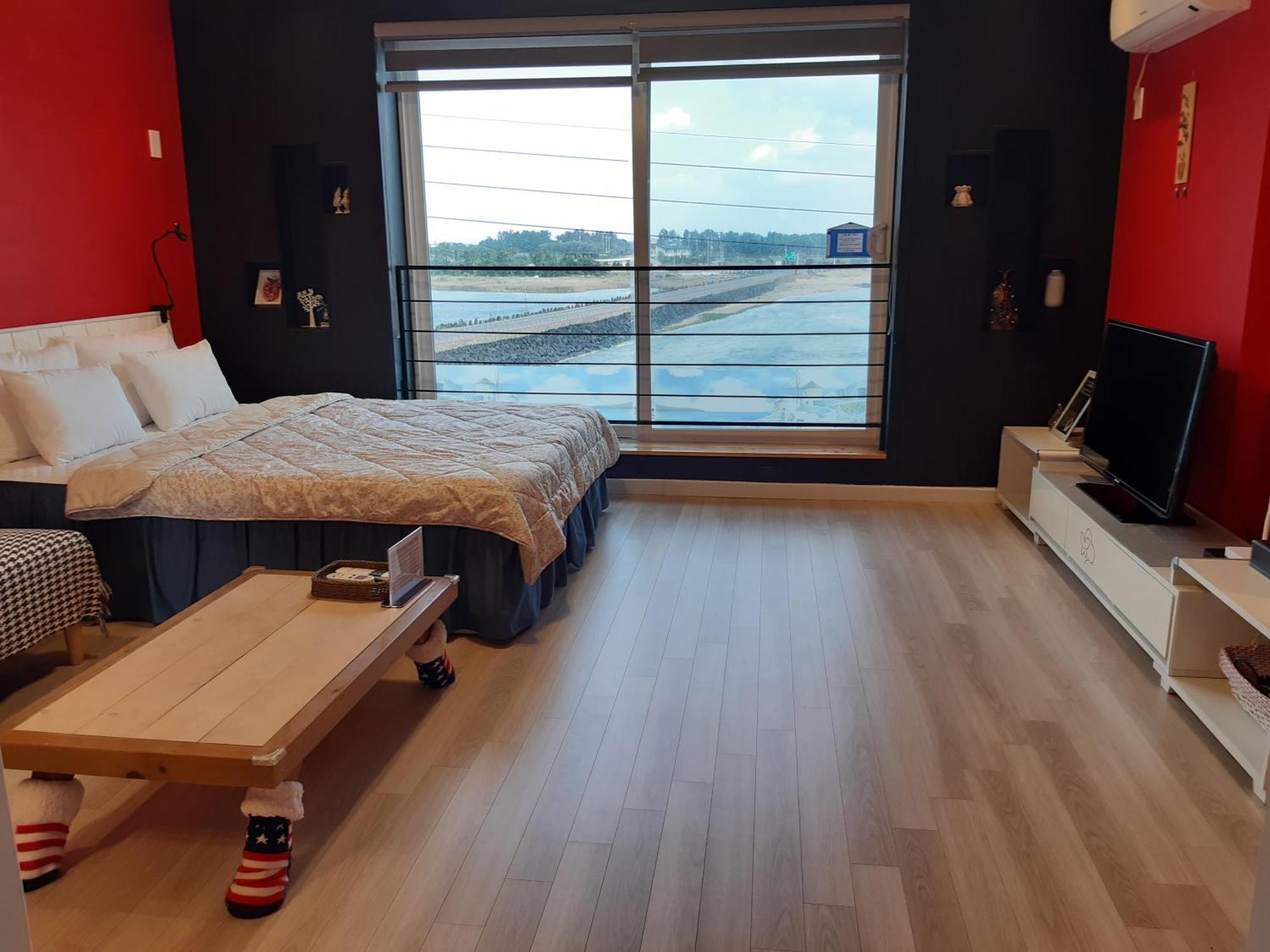 Jeju Gaviota Pension Bagian luar foto